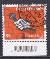 (3515) BRD 2020 O/used (Unterrand EAN) (A1-14) - Usados