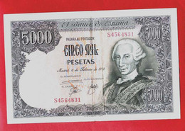 ESPAGNE  Billet 5000 Pesetas 1976 Carlos III - [ 4] 1975-… : Juan Carlos I