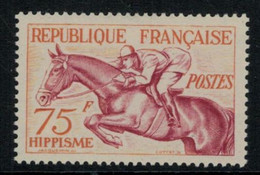 France // 1953 // Jeux Olympiques Helsinki, Hippisme, Neuf** MNH N0. 965 Y&T (sans Charnière) - Ongebruikt