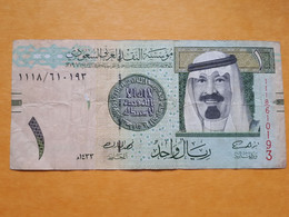 ARABIE SAOUDITE 1 RIYAL 2012 - Saoedi-Arabië