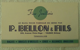Buvard LE BIJOU RICHE Fabriqué Par P. BELLON & FILS FINE JOAILLERIE ILLUSTRATEUR VALENCE DRÔME - Parfums & Beauté
