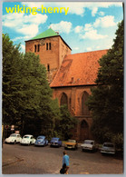 Stade - Sankt Wilhadi Kirche 1   Mit 3 VW Käfer Mercedes Strich8 Peugeot 204 Cabrio Fiat 850 - Stade