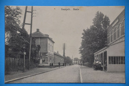 Neerpelt 1915: Statie Très Animée. Carte Feldpost - Neerpelt