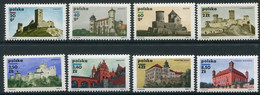 POLAND 1971 Castles  MNH / **.  Michel 2058-65 - Unused Stamps