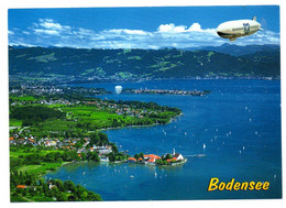 Allemagne -- BODENSEE - 2005 -Vue Aérienne Avec Ballon Dirigeable Publicitaire  ZF...timbre..cachet.. ..à Saisir - Konstanz