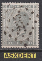 N° 17 Lp. 235  Marbais  Coba8 - 1865-1866 Profil Gauche