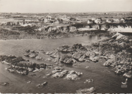 Cpsm 10x15 . Edit. LAPIE . En Avion Au-dessus De (44) LE POULIGUEN La Grande Côte. Baie Du Scoll Et Plage  De La Gavelle - Le Pouliguen