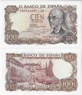 Banknote Spain 100 Pesetas 1970 Pick-152 UNC (US$15) - 100 Pesetas