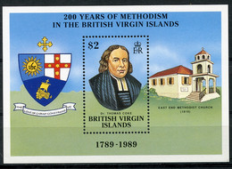 Virgin Islands, 1989, Methodist Church, Religion, MNH, Michel Block 57 - British Virgin Islands
