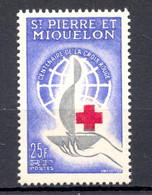 St Pierre And Miquelon, 1963, Red Cross Centenary, MNH, Michel 404 - Non Classés