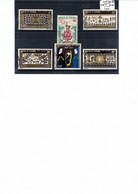 WALLIS FUTUNA 1974 1975 PA N° 56 57 58 59 60 61 Poste Aérienne - Used Stamps