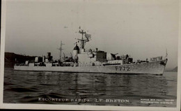 ESCORTEUR RAPIDE "LE BRETON"...CPSM PETIT FORMAT - Warships