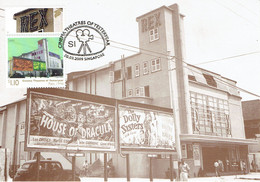 4A :  Carte Maximum Card Singapore - Movie Theatre, Motion Picture, Old Rex Cinema 1 - Non Classés