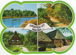 Groeten Uit Holten (OV.)  - (Nederland / Holland) - Boerderij, Bospad, Ven - Nr. L 4397S - Holten