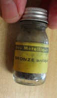 ABT21 Pot De Peinture ABT Des Années 70 : POUDRE METALLIQUE / BRONZE ANTIQUE Pour Collectionneurs - Decalcografie