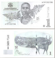 Georgia P-68a  1 Lari 2002  UNC - Georgië