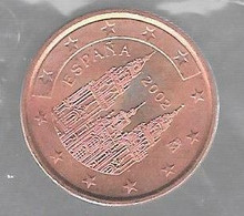 Espagne : 5 Cts De 2002. - Ireland