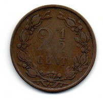 Pays-Bas - 2.5 Cents 1881 TB - 1849-1890 : Willem III