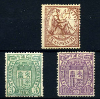 España Nº 147, 154/55. Año 1874/55 - Unused Stamps