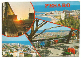 Delcampe - AA1986 Pesaro - Panorama Vedute Multipla / Viaggiata 1976 - Pesaro