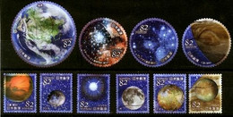 Japan - Astronomical World Series N°2 2019 - Used Stamps