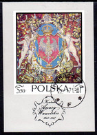 POLAND 1970 Tapestries Block  Used.  Michel Block 43 - Usados