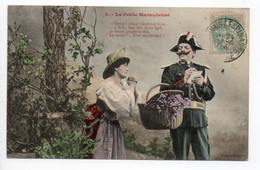 BERGERET - LA PETITE MARAUDEUSE ~ N° 3 ~ WOMAN - GENDARME - USED 1906 - FRANCE - Bergeret
