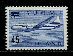 FINLANDE 1950 PA N° 7 ** Neuf MNH Superbe C 3.75 € Avion Plane Convair Métropolitain 440 Surchargé Transports - Neufs