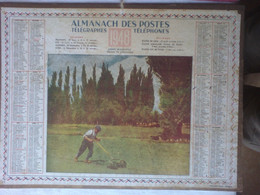 Almanach Des PTT 1948 Avec 4 Feuilles Tarn & Garonne Gazon De Printemps Aujourd'hui Avenir Planète Le Sport Est Compris! - Grand Format : 1941-60