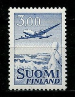 FINLANDE 1950 PA N° 9 ** Neuf MNH Superbe C 35 € Avion Plane Douglas DC 6 Transports - Nuevos