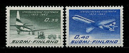 FINLANDE 1950 PA N° 10/11 ** Neufs MNH Superbes C 3.50 € Avion Plane Convair CV440 Caravelle SE 210 Transports - Ongebruikt