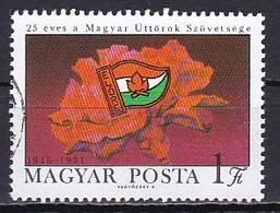Hungary, 1971, Young Pioneers 25th Anniv, 1Ft, CTO - Usado
