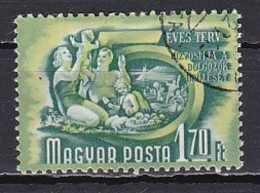 Hungary, 1951, Five Year Plan/Health Resort, 1.70Ft/Wmk Star, USED - Usado