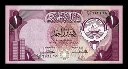 Kuwait 1 Dinar L.1968 (1980) Pick 13a Sign 2 SC UNC - Koweït