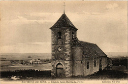CPA AK Env. De SENS - Chapelle St-MARTIN-du.Tertre (358240) - Saint Martin Du Tertre