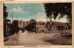 CPA VERNEUILLET - VERNEUIL - Avenue De La Gare (358787) - Verneuil Sur Seine