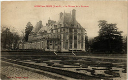 CPA AK ROSNY-sur-SEINE - Le Chateau Et Le Parterre (359222) - Rosny Sur Seine