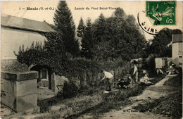 CPA MAULE - Lavoir Du Pont St-VINCENT (359348) - Maule