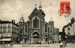 CPA AK CHARLIEU - L'Église St-Philibert (359812) - Charlieu