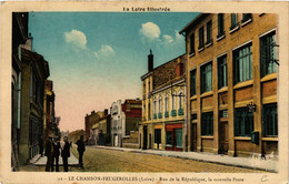 CPA Le CHAMBON-FEUGEROLLES - Rue De La République La Nouvelle (359879) - Le Chambon Feugerolles