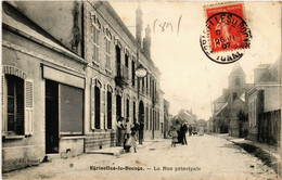 CPA AK EGRISELLES-le-BOCAGE - La Rue Principale (357732) - Egriselles Le Bocage