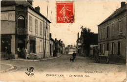 CPA AK EGRISELLES - La Grande Rue (357734) - Egriselles Le Bocage
