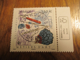 2021 Métiers D'art Plumassier Oblitéré Cachet Rond 27/09/2021 - Used Stamps