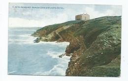 Devon Postcard Newquay Beacon Cove Posted 1911 Harrison Printing Edward Stamp Celesque - Newquay