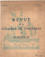 Revue De La Chambre De Commerce De Marseille N 587 - Zonder Classificatie