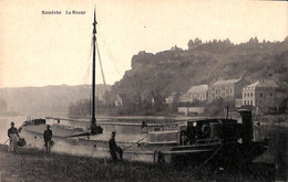 Namêche - La Meuse (péniche Animée "God Vertrouwen Millingen" Mât, Edition Groyne) - Andenne