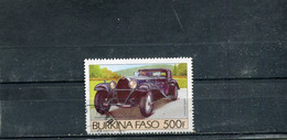 Burkina Faso 1985 Yt 284 Timbres Pour La Poste Aérienne Automobiles Anciennes - Burkina Faso (1984-...)