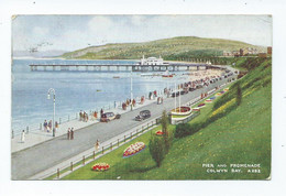 Wales Postcard  Colwyn Bay Artist Signed Valentine's Brian Gerald  Posted 1943 - Denbighshire