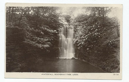 Yorkshire Postcard Leeds Roundhay Park Posted 1923 Rp Publ.h.burnisham - Leeds