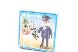 PLAYMOBIL - 9143 Captain Iglo With Original Box - Original Playmobil - Vintage - Catalogues